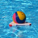 Water polo release ball system 